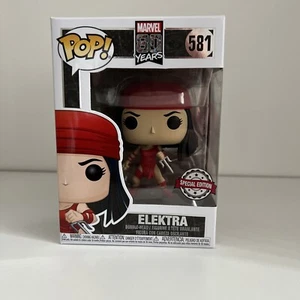 Funko Pop Marvel #581 Elektra 80 Years - Picture 1 of 7