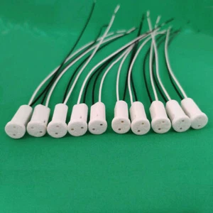 10Pcs Crystal Lamp Holder Lamp Holder Socket G4 LED/G4/Bulb Plugs Lighting Base - Picture 1 of 11