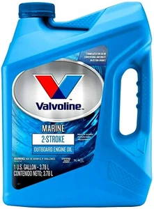 Aceite de motor premium fueraborda Valvoline 2 - STROKE Marine TCW-3 1 galón - Imagen 1 de 3