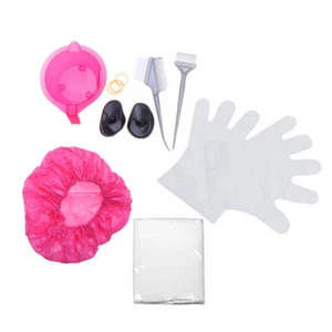7 Pcs Hair Hair Applicator Bowl Hair Dye Brush Bowl Kit - Picture 1 of 11