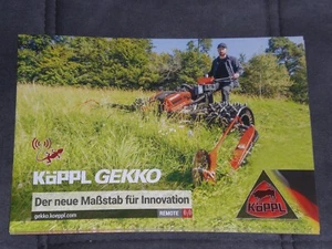 KÖPPL GEKKO Motormäher, Einachser Prospekt ( 24515 ) - Bild 1 von 1