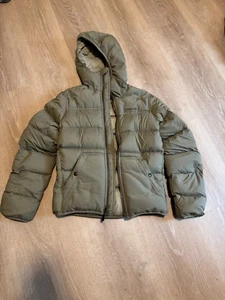 Filson Women's Featherweight Down Hooded Puffer Jacket Olive Branch Size XS - Picture 1 of 4