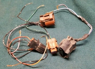 Infiniti I30 2000 OEM faros halógenos cableado coleta y enchufes Foto 1 de 3