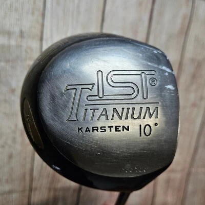 Ping Tisi Titanium Regular Flex Graphite Shaft 10 Degree Driver Right Hand Cover - Image 1 of 4