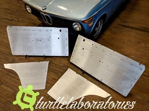 BMW 2002 Aluminum Factory Replacement Door Panels - FRONT AND REAR - Foto 1 di 5