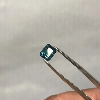 1.4 Carat Natural Cut Blue Color Tourmaline Loose Gemstone From Afghanistan - Image 1 of 4