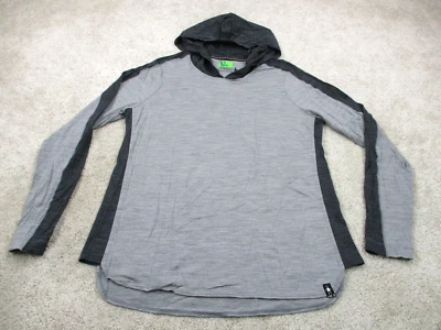 Smartwool Sudadera con Capucha Mujer Grande L Gris Merino 150 Atlética Capa Base Sudadera Foto 1 de 4