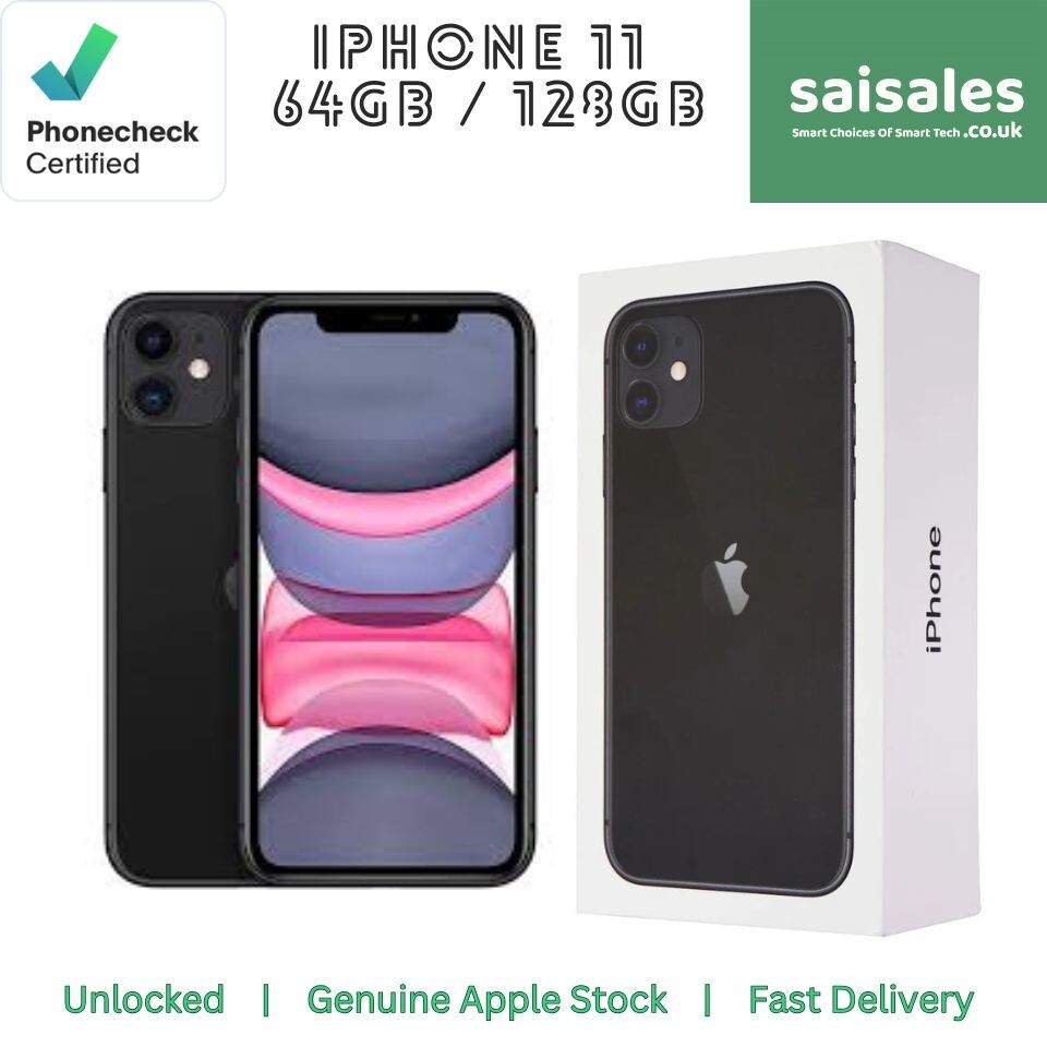 Apple iPhone 11 ブラック 6.1インチ 68GB 【公式通販】