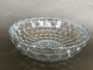 DE COLECCIÓN ANCHOR HOCKING FIRE KING 8 1/4" TAZONES PARA SERVIR VERDURAS ZAFIRO BURBUJA AZUL - Imagen 1 de 3