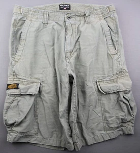 Pantalones cortos de carga para hombre Polo Ralph Lauren Ripstop verde excedente militar talla 32 - Imagen 1 de 9