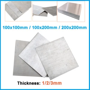 Magnesiumblech Magnesiumplatte AZ31B Mg AZ31B Blech Metall Platten 1/2/3mm Dicke - Picture 1 of 8