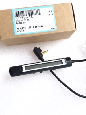 1PC Sony RM-MC33EL Black With Backlight CD/MD Control-By-Wire One - Image 1 of 4