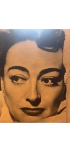 ENORMOUS ~2’ x ~3’ Joan Crawford 1952 Print on Wood Particle Board - Picture 1 of 3