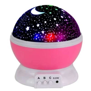 LED Galaxy Starry Sky Projector Night Light Ocean Wave Star Moon Room Decor Lamp - Picture 1 of 13