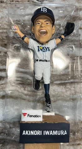 Tampa Bay Rays Akinori Iwamura Bobblehead with Audio - New in Box Cover