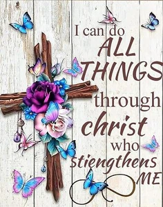 Christ Cross Diamond Painting Kits for Adults-5D Religious Diamond Art for Begin - Picture 1 of 7