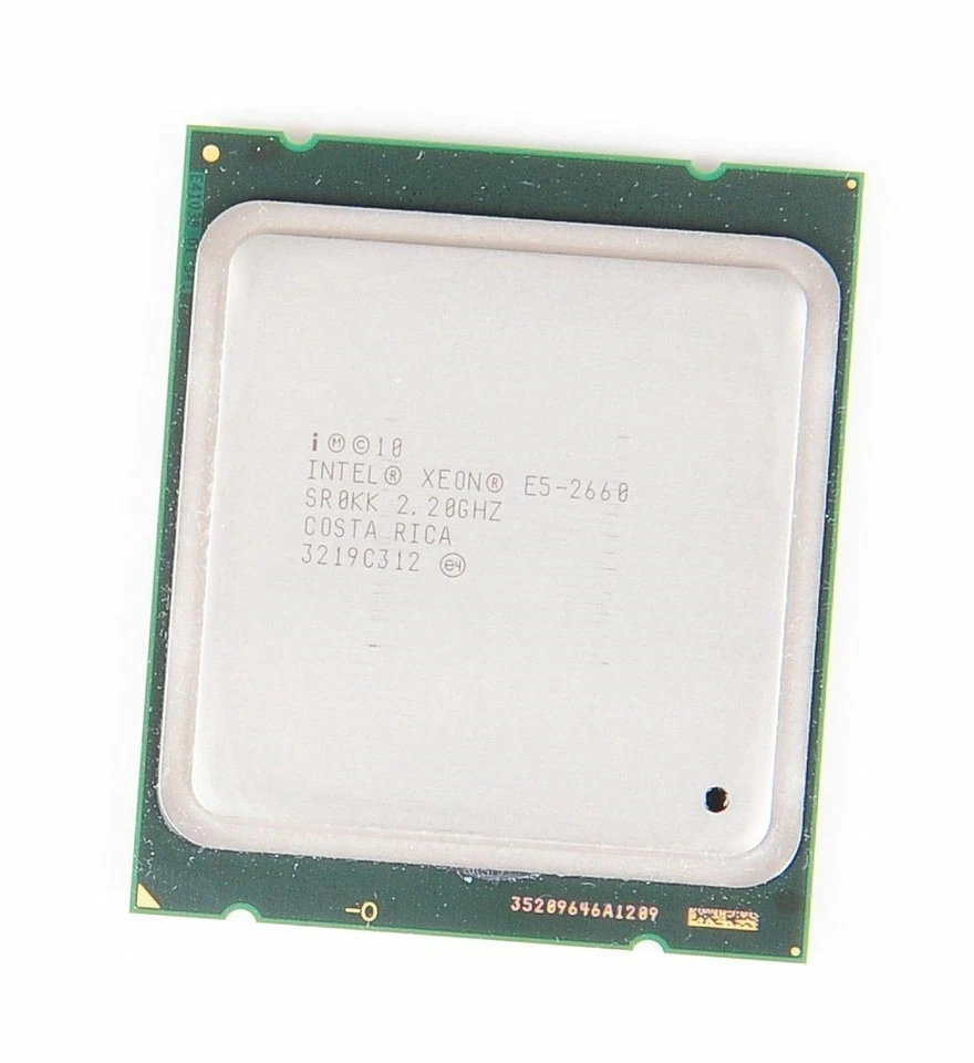 Intel-Xeon E5-2660 8-Core CPU 2.20 GHz, 20 MB SmartCache, Socket 2011 - (SR0KK) - Image 1 of 1