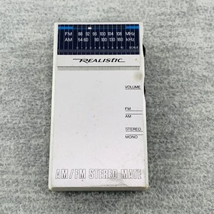 REALISTIC 12-120 - VINTAGE Stereo-Mate AM/FM Receiver Handheld Radio TESTED K - Picture 1 of 8