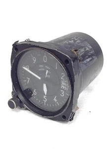 Vintage Kollsman Instrument C-12 Altitude Altimeter Instrument Gauge Airplane - Bild 1 von 6