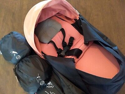 Babyzen Yoyo Newborn Pack Pink Bassinet With 2 Rain Covers • 105.83$