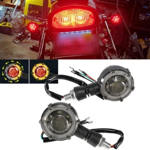 Fit Suzuki Boulevard C50 M50 M90 Motorcycle LED Bullet Turn Signals Tail Light - Picture 1 of 12