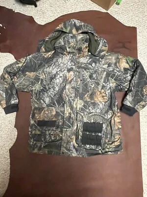 [Excellent/Mint] Mens Large Browning Mossy Oak Break Up Thermal XPO Hunt Jacket - Image 1 of 4