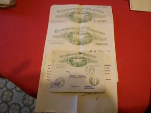 LUZZARA BURRIFICIO FRATELLI BERTONI LETTERA BUSTA FATTURA 16-7-1924 - Picture 1 of 1
