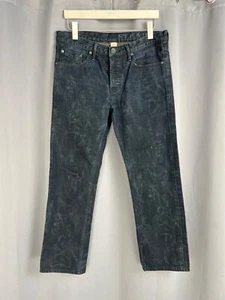 Men`s BURBERRY BRIT "Steadman" Dark-Blue Dyed Denim Slim-Fit Jeans Size W32L32 - Picture 1 of 11