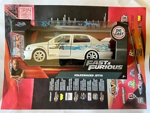 Jada Fast & Furious Jesse's Volkswagen Jetta 1:32 Chad Lindberg Autograph 2024 - Picture 1 of 4