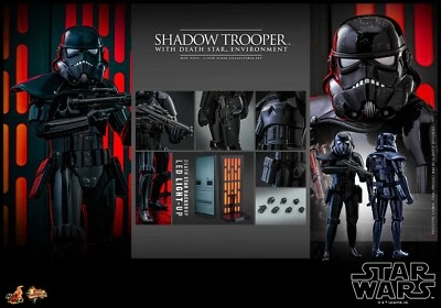 IN STOCK AUTHENTIC HOT TOYS STAR WARS SHADOW TROOPER DEATH STAR LED MMS737 1/6 - Image 1 of 4