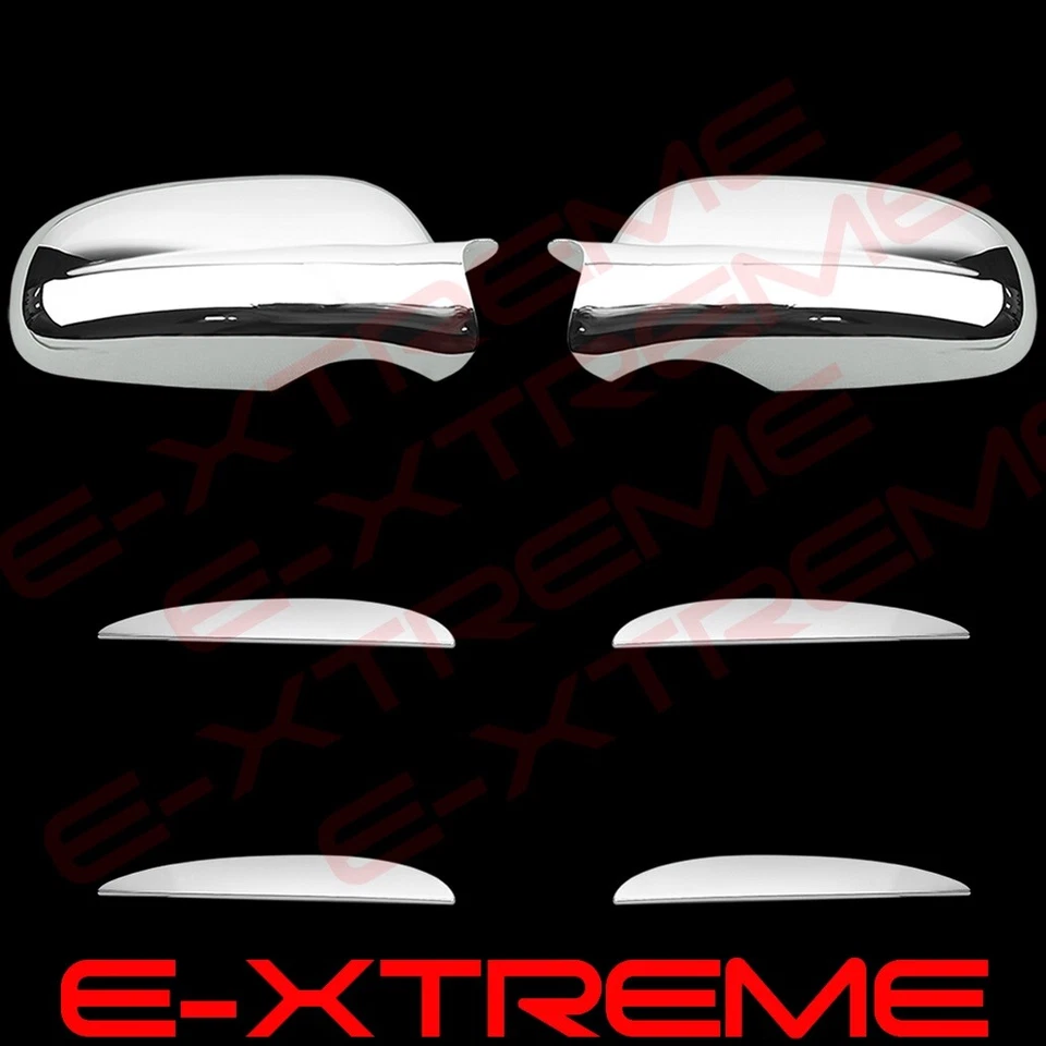 PARA CHEVY 2002 03 04 05 IMPALA PALANCA MANIJA 4 PUERTAS + CUBIERTA CROMADA ESPEJO COMPLETO Foto 1 de 1