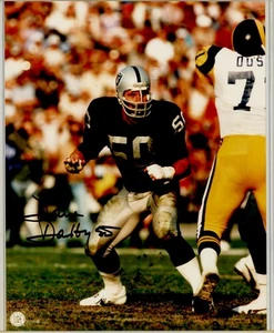 Foto certificado de autenticidad firmada por Dave Dalby Oakland Raiders 8" X 10" - Imagen 1 de 2