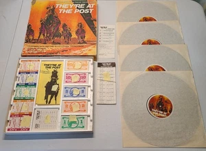 Vintage 1976 They're At The Post Vinyl Schallplatte LP Pferderennen Spiel "WIE NICHT GETESTET" - Bild 1 von 17