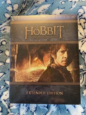 The Hobbit: The Motion Picture Trilogy (Extended Edition) (Blu-ray, 9-Discs) NEW - Image 1 of 4