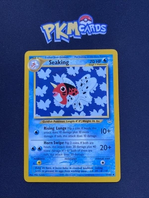 Pokémon TCG Seaking Neo Revelation 37/64 Regular LP. - Image 1 of 3