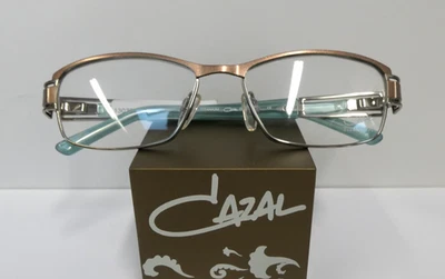 Cazal Titanium Damen-Brillenfassung Mod. 4199 Col. 002 bronze+silber 53□16 - Bild 1 von 4