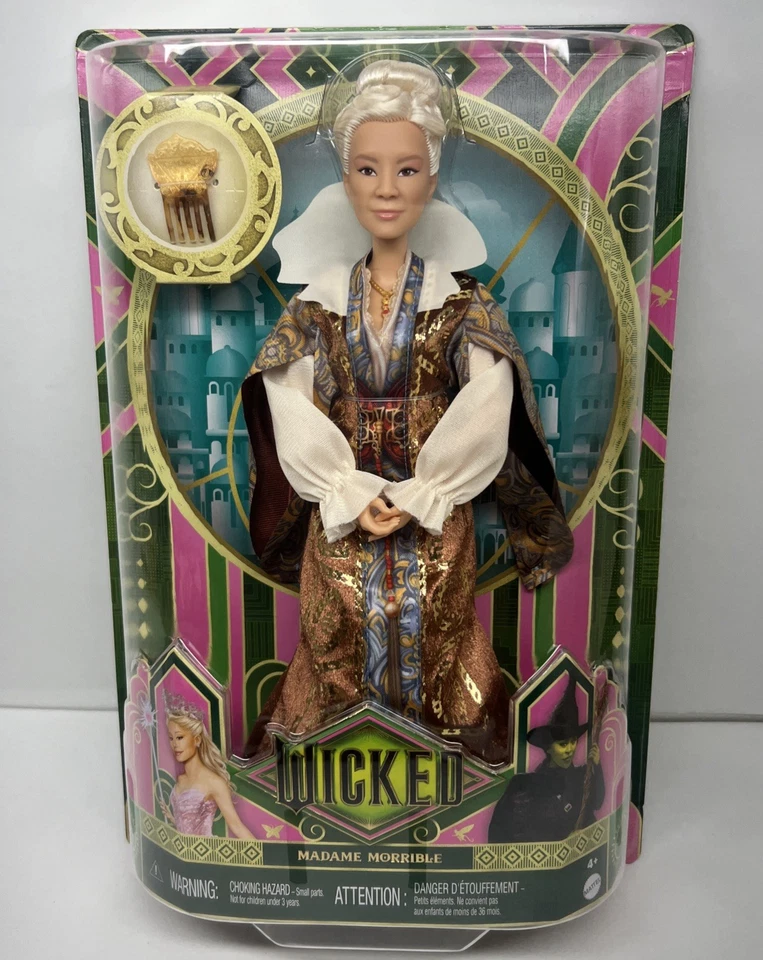 Wicked Movie Madame Morrible Doll Collector’s Item Mattel JLJ05 NEW/