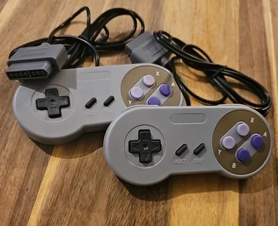 New Super Nintendo SNES System Console Replacement Controller 6FT SNS-005 - Image 1 of 4