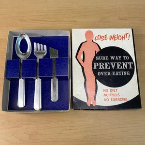Vtg 1965 “Lose Weight” Gag Gift Sure Way To Prevent Overeating Funny Weight Loss - Picture 1 of 6
