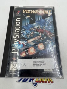 Viewpoint (Sony Playstation 1 PS1) Long Box CIB Complete Authentic - Picture 1 of 10