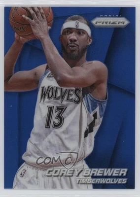 2014-15 Panini Prizm Blue Prizm /99 Corey Brewer #149 - Image 1 of 2