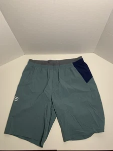 Ortovox Shorts Mens Extra Large Green Merino Hiking Climbing Outdoor Lightweight - Picture 1 of 7