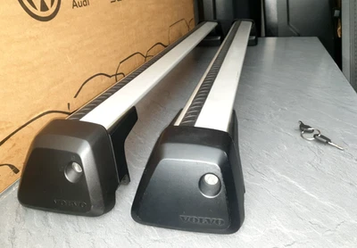 GENUINE ROOF BARS WINGBAR  RACK VOLVO XC40 SUV WITH FLUSH RAILS RACK 2018-ON (2) - Image 1 of 4