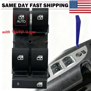 AUTO Power Window Switch for 07-14 Chevrolet Silverado GMC Sierra Driver Side - Imagen 1 de 4