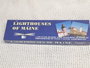 light houses of maine memory game. 36 pairs of photos of maine light houses EDC - Picture 1 of 7