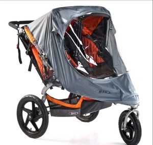 BOB Weather Rain Shield for Revolution & Stroller Strides Duallie Stroller Used - Bild 1 von 8