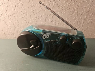 FreePlay 360 Self Powered Radio, See-Thru Design, Tested & Works - Image 1 of 4