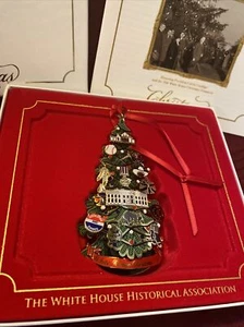 2015 Casa Blanca Historical Assoc ADORNO DE NAVIDAD... Caja y documentación originales - Imagen 1 de 6