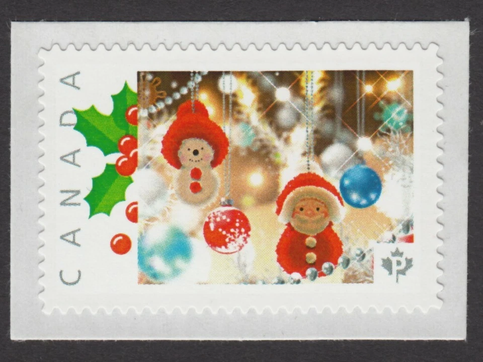 ADORNO DE NAVIDAD = JUGUETES = Sello postal con foto MNH Canadá 2013 [p3x3/2] Foto 1 de 2