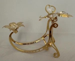 Mascot Inc, Crystal Delight, 24K Gold Plated Austrian Crystal, Hummingbird Decor - Picture 1 of 6